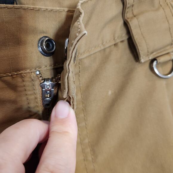 RAPDOM RAPID DOMINANCE T56 Brown Deep Pocket Ripstop Tactical Pants Mens 34 x 30 - Picture 7 of 12